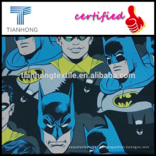 super herói Robin batman impressão 100 algodão tecido acetinado em peso leve para vestuário
